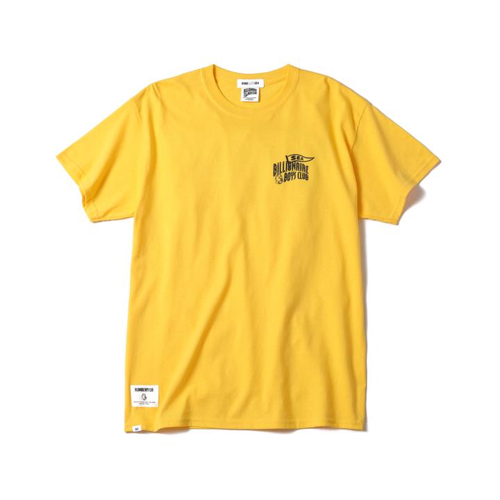 Wind And Sea x Billionaire Boys Club Flag Tee - Yellow