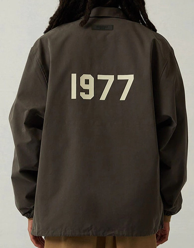 FOG Essentials 1977 Coaches Jacket SS22 Iron In stock