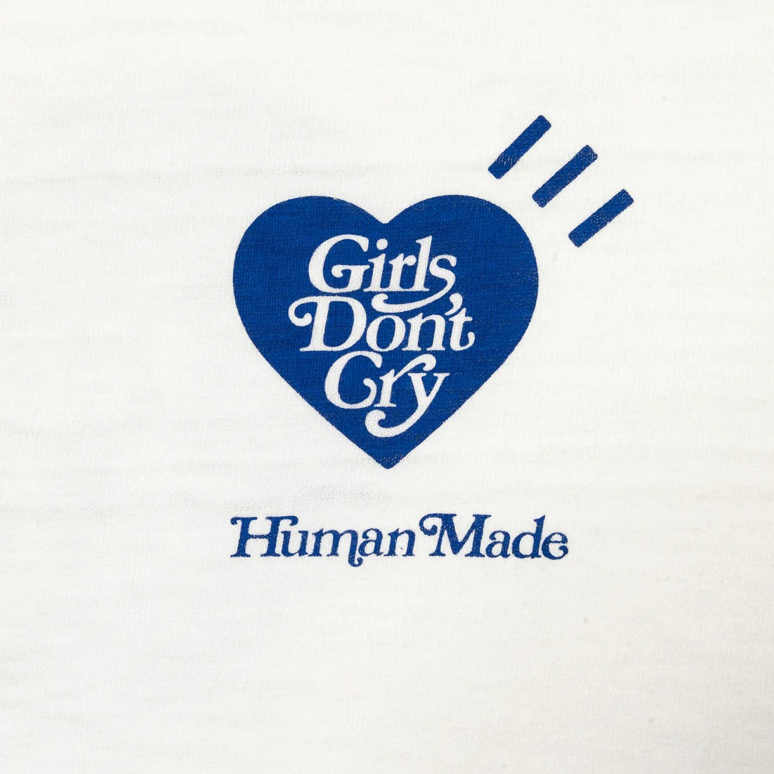 Girls Dont Cry x Human Made White Day Tee - White | In stock