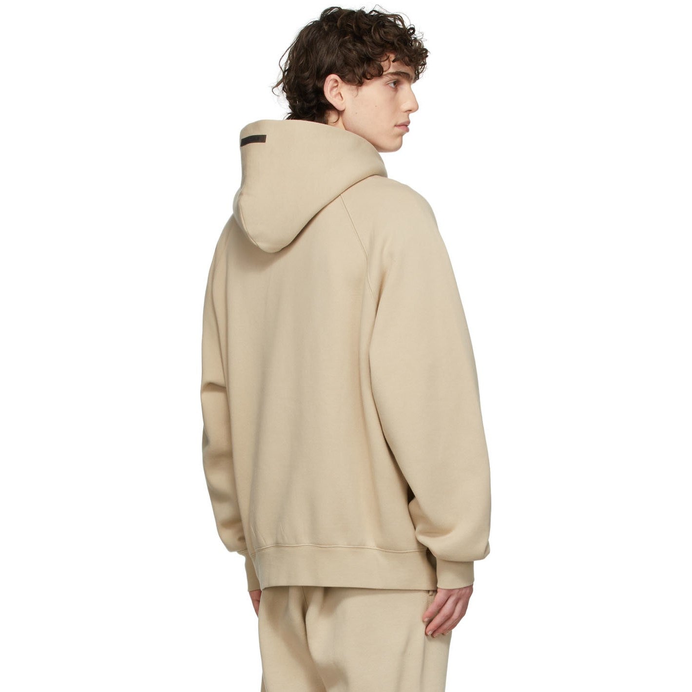 FOG Essentials Core Logo Hoodie FW21 - Linen