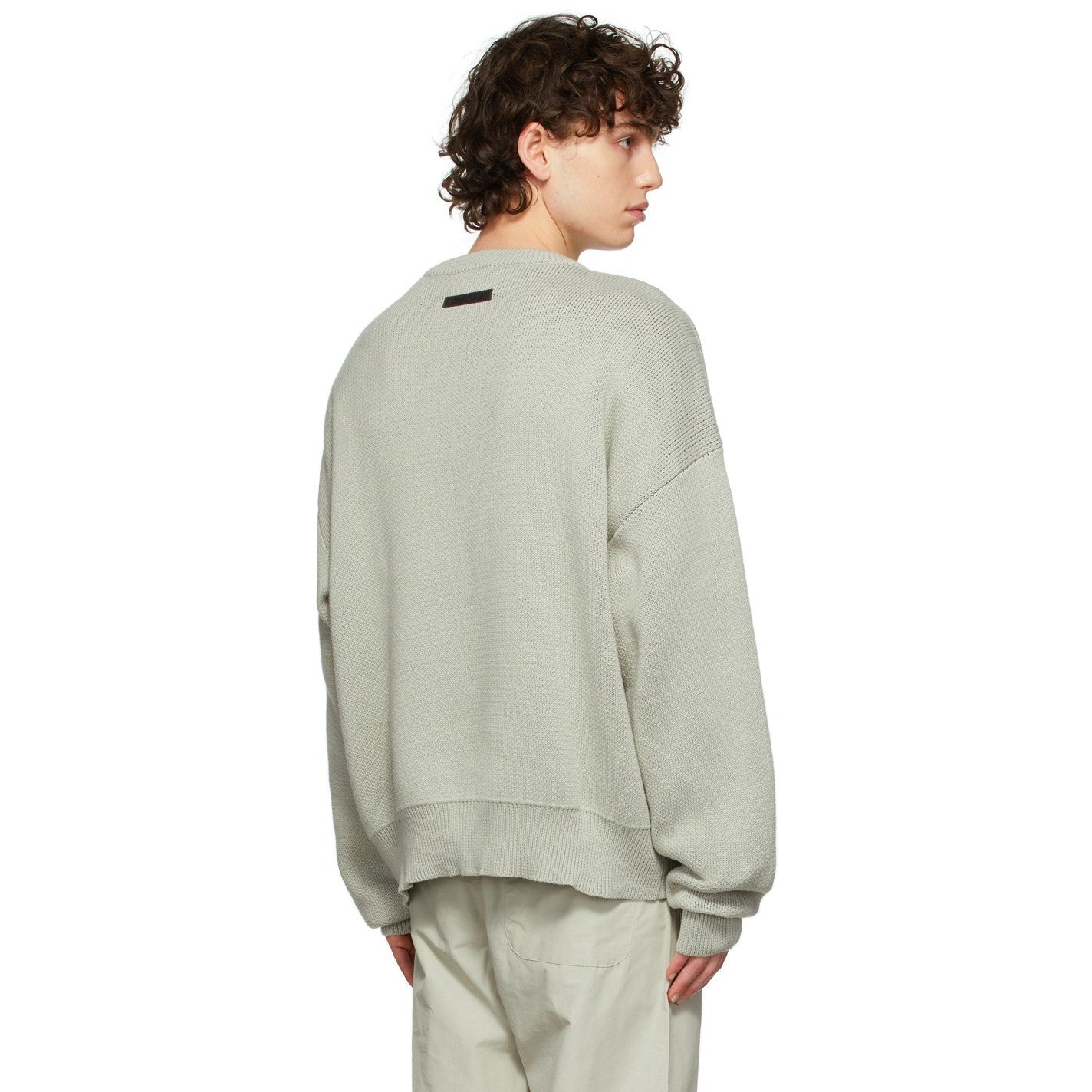 現貨 FOG Essentials Knit Logo Sweater FW21 - Concrete